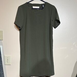 Bobeau Olive Green Textured Fabric